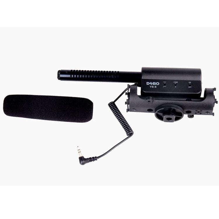DEBO YS-8 Professional Photography Interview Dedicated Microphone for DSLR & DV Camcorder