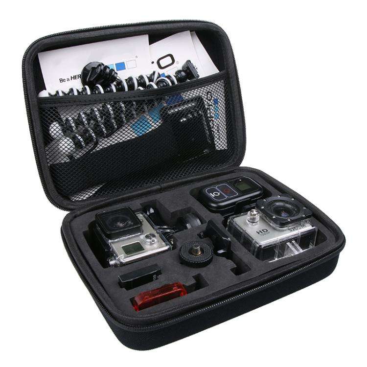 Shockproof Portable Storage Bag for GoPro, Insta360, DJI and Other Action Cameras, Size: 22.5cm x...