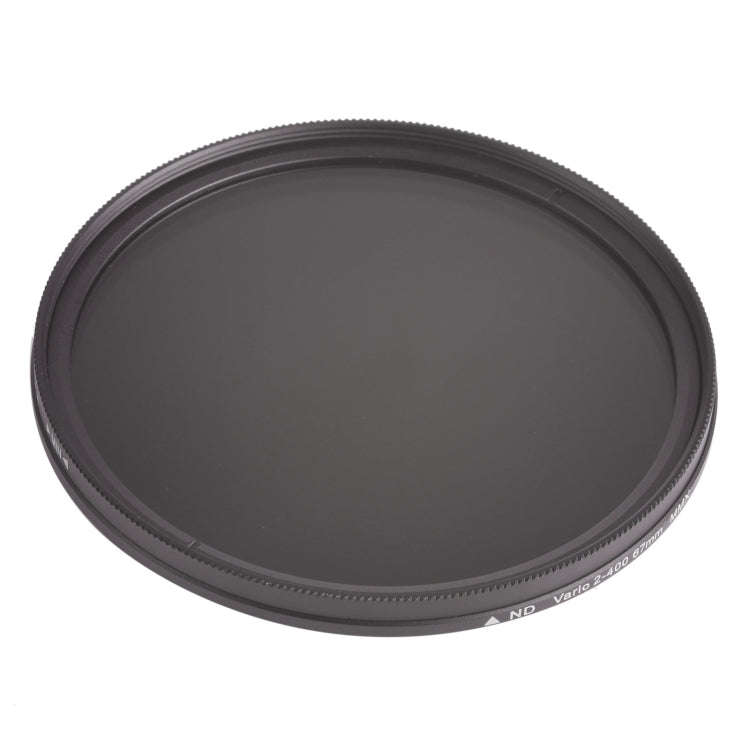 67mm ND Fader Neutral Density Adjustable Variable Filter ND 2 to ND 400 Filter, 67mm
