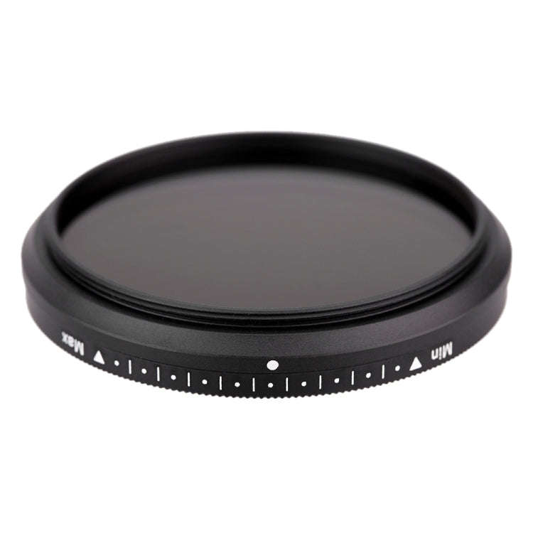 52mm ND Fader Neutral Density Adjustable Variable Filter ND 2 to ND 400 Filter, 52mm