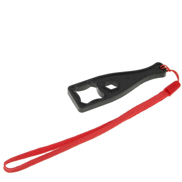 5pcs Plastic Screw Rod Screw Cap Spanner Wrench with Lanyard for GoPro, Insta360, DJI and Other A...