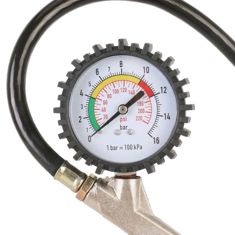Car Inflator and Gauge Kit, Pressure Range: 0-220PSI, Range: 0-220PSI