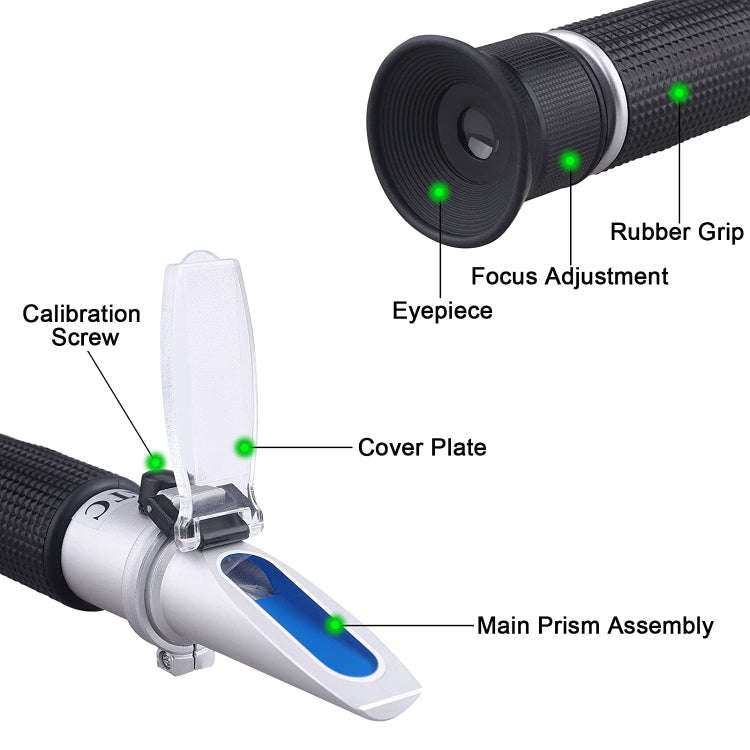 HB-113ATC Brix Hand-Held ATC Refractometer