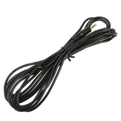 Aux Cable, 3.5mm Male Mini Plug Stereo Audio Cable, Length: 3m (Black + Gold Plated Connector), L...