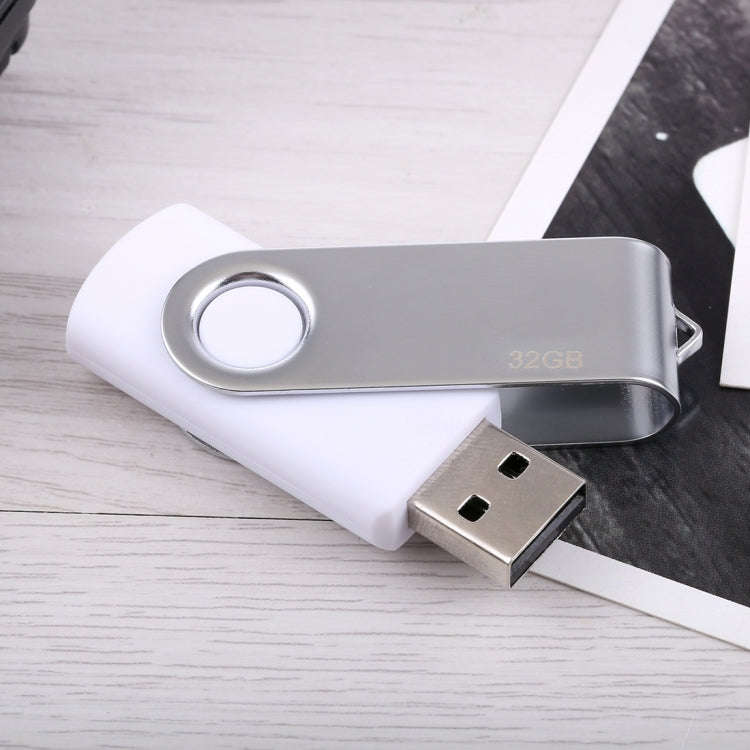 32GB Twister USB 2.0 Flash Disk(White), 32GB/White