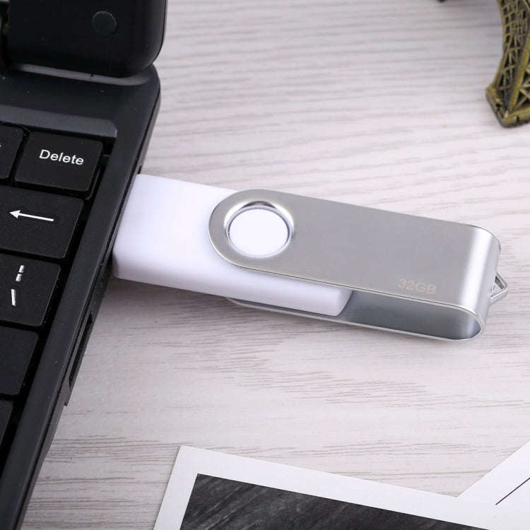 32GB Twister USB 2.0 Flash Disk(White), 32GB/White