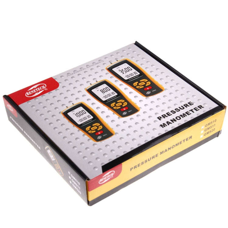 BENETECH GM510 LCD Display Pressure Manometer