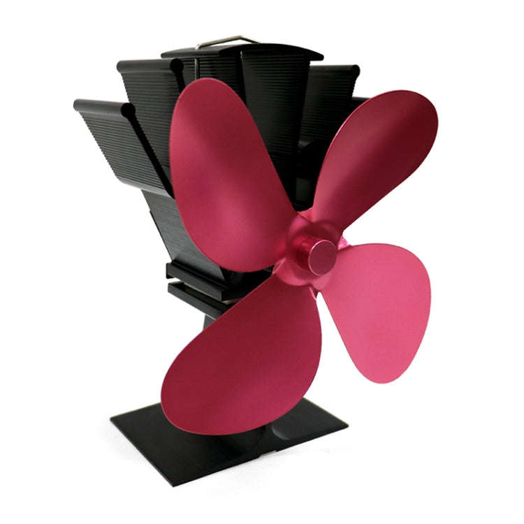 YL603 Eco-friendly Aluminum Alloy Heat Powered Stove Fan with 4 Blades for Wood / Gas / Pellet St...