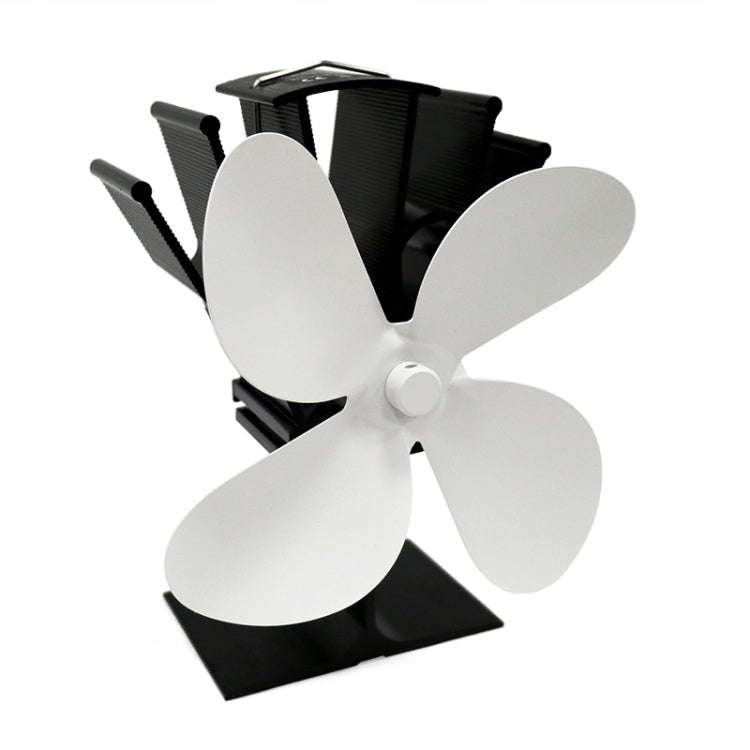 YL603 Eco-friendly Aluminum Alloy Heat Powered Stove Fan with 4 Blades for Wood / Gas / Pellet St...