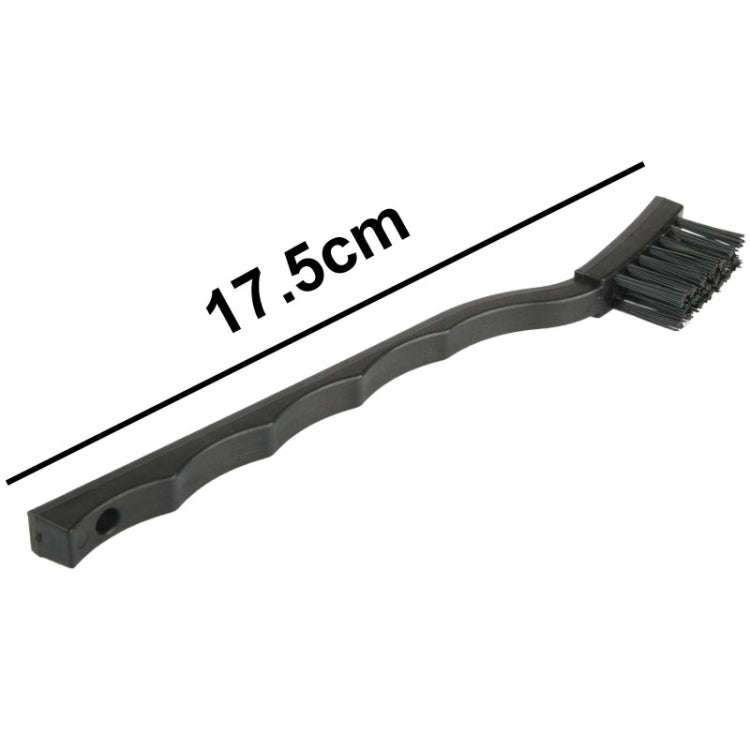 17.5cm Electronic Component Curved Anti-static Brush, Length: 17.5cm Black