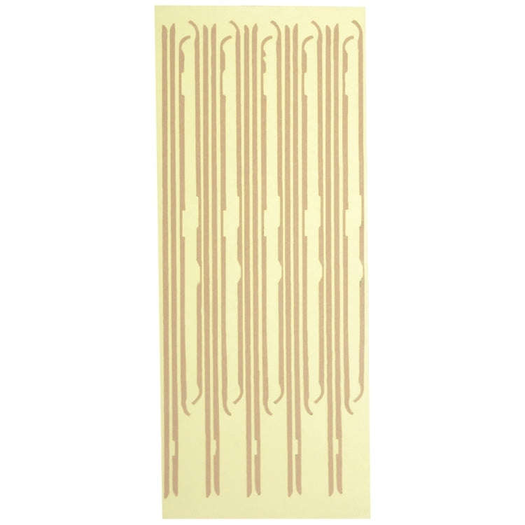 LCD Frame Front Housing Bezel Frame Adhesive Sticker for iPad 2, For Apple iPad 2