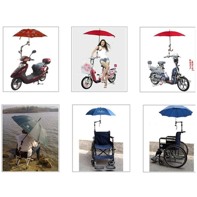 Universal Foldable Adjustable Stainless Steel Cycling Umbrella Bracket Holder Angle Adjustable Mo...