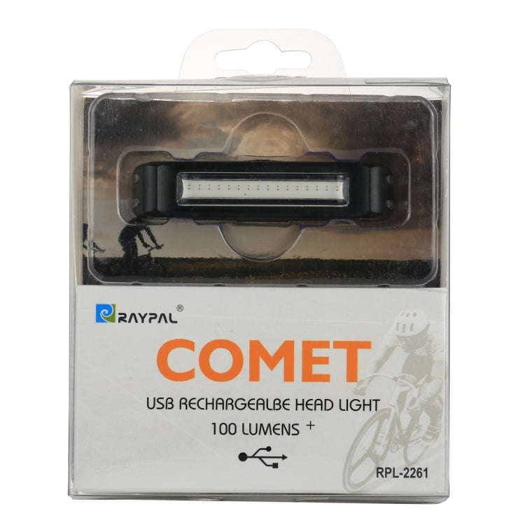 RPL-2261 100 Lumens USB Rechargeable Head Light with Holder