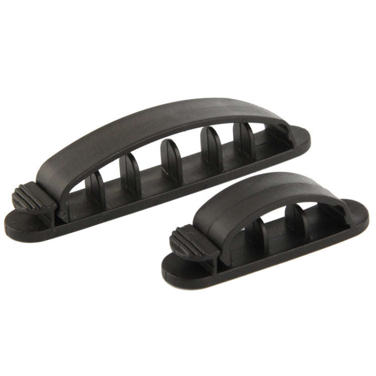 10 in 1 Plastic Flexible Cable Organizer for Electric Wire, CC-926, Random Color Delivery