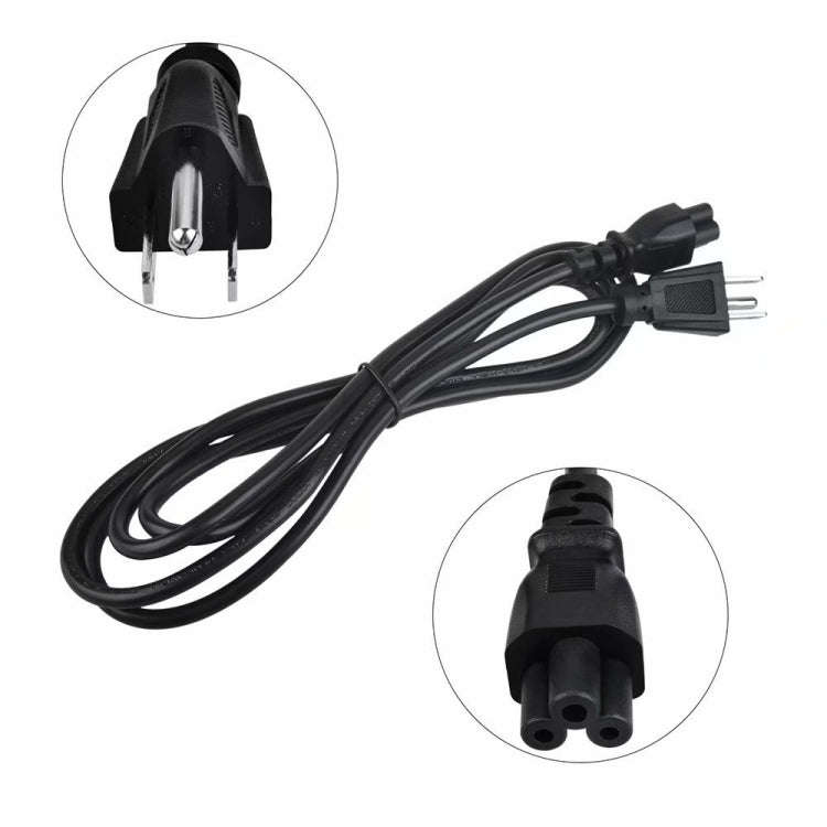 High Quality 3 Prong Style US Notebook AC Power Cord, Length: 1.8m, 3 Prong Style US Plug, Length...