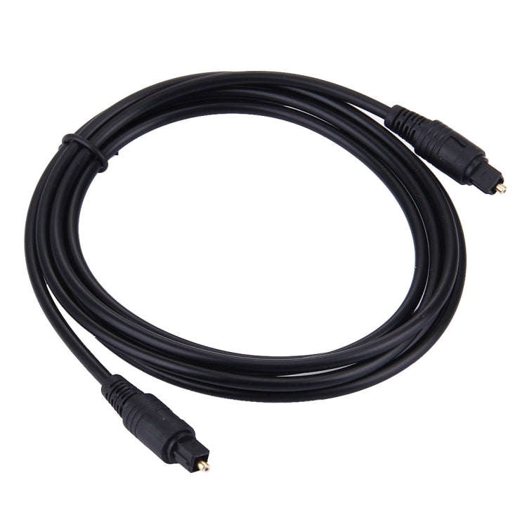 Digital Audio Optical Fiber Toslink Cable, Cable Length: 2m, OD: 4.0mm (Gold Plated), 2m