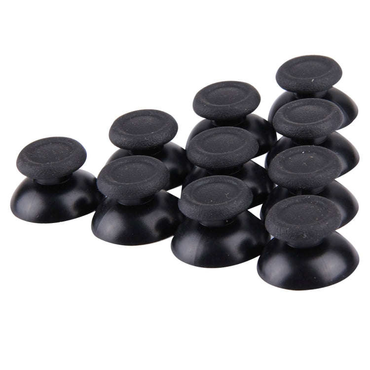10 PCS Controller Joystick 3D Analog Cap for PS4, for PS4 Black
