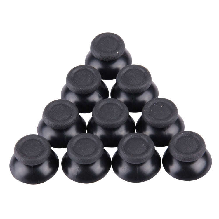 10 PCS Controller Joystick 3D Analog Cap for PS4, for PS4 Black