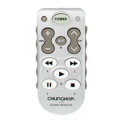 ChunGhop Universal Learning Remote Control L102, L102