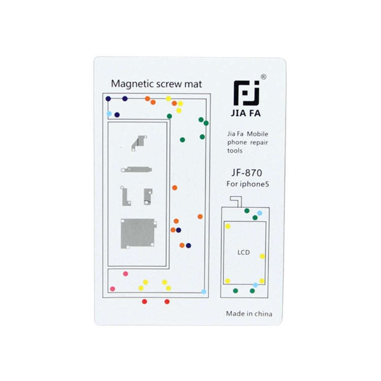 JIAFA Magnetic Screws Mat for iPhone 5 , For 5