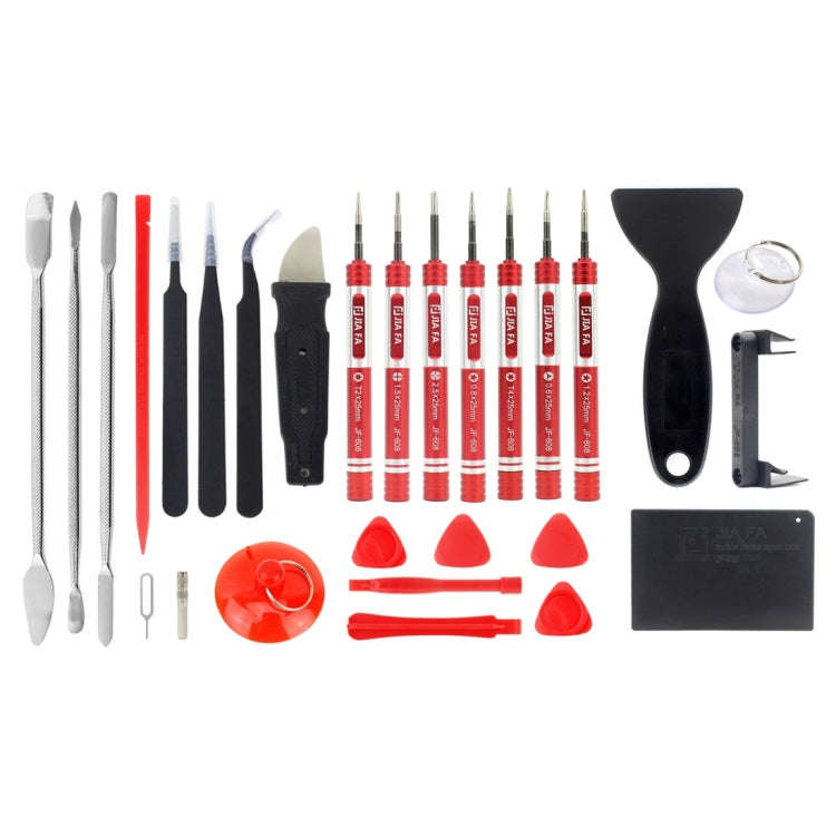 JIAFA JF-8175 28 in 1 Electronics Repair Tool Kit with Portable Bag for Repair Cell Phone, iPhone...