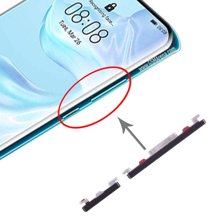 Power Button and Volume Control Button for Huawei P30 Pro, For Huawei P30 Pro (Breathing Crystal)...