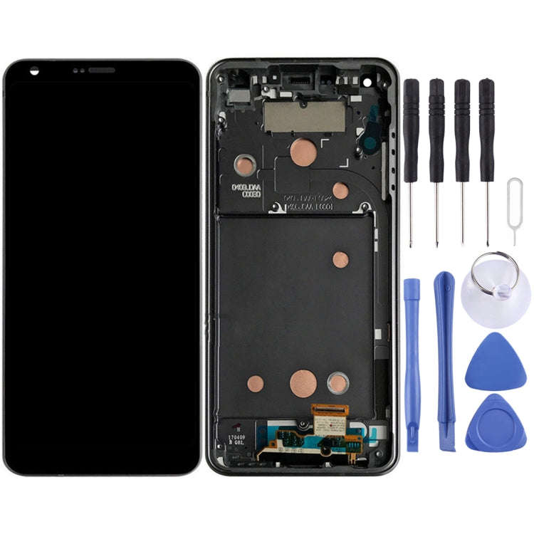 LCD Screen and Digitizer Full Assembly with Frame for LG G6 / H870 / H870DS / H872 / LS993 / VS99...