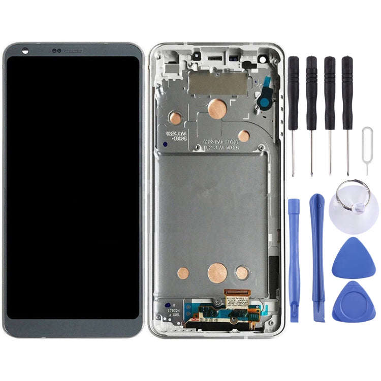 LCD Screen and Digitizer Full Assembly with Frame for LG G6 / H870 / H870DS / H872 / LS993 / VS99...