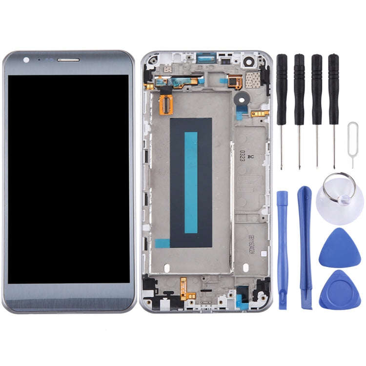 LCD Screen and Digitizer Full Assembly with Frame for LG X Cam / K580 / K580I / K580Y , For X Cam...