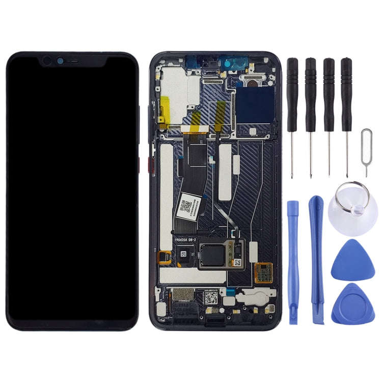 LCD Screen and Digitizer Full Assembly with Frame for Xiaomi Mi 8 Explorer / Mi 8 Pro, For Xiaomi...