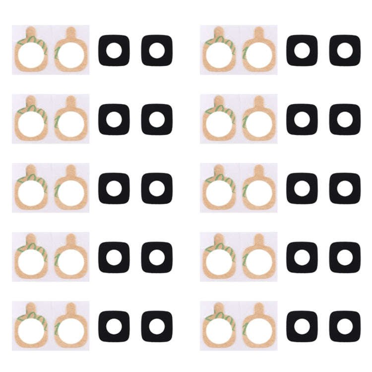For Galaxy J5 10pcs Back Camera Lens Cover with Sticker, For J5