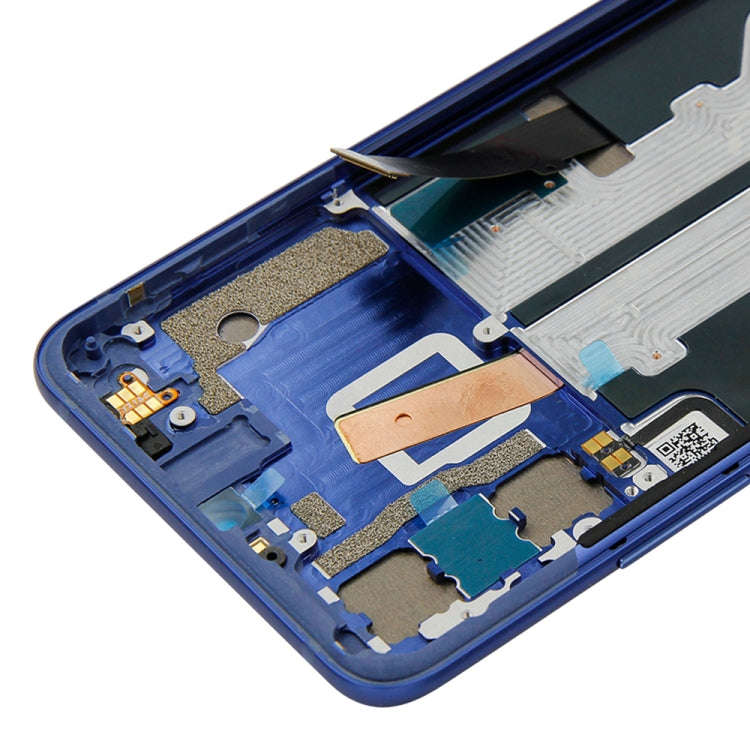 AMOLED Material LCD Screen and Digitizer Full Assembly with Frame for ZTE Axon 10 Pro (4G Version...