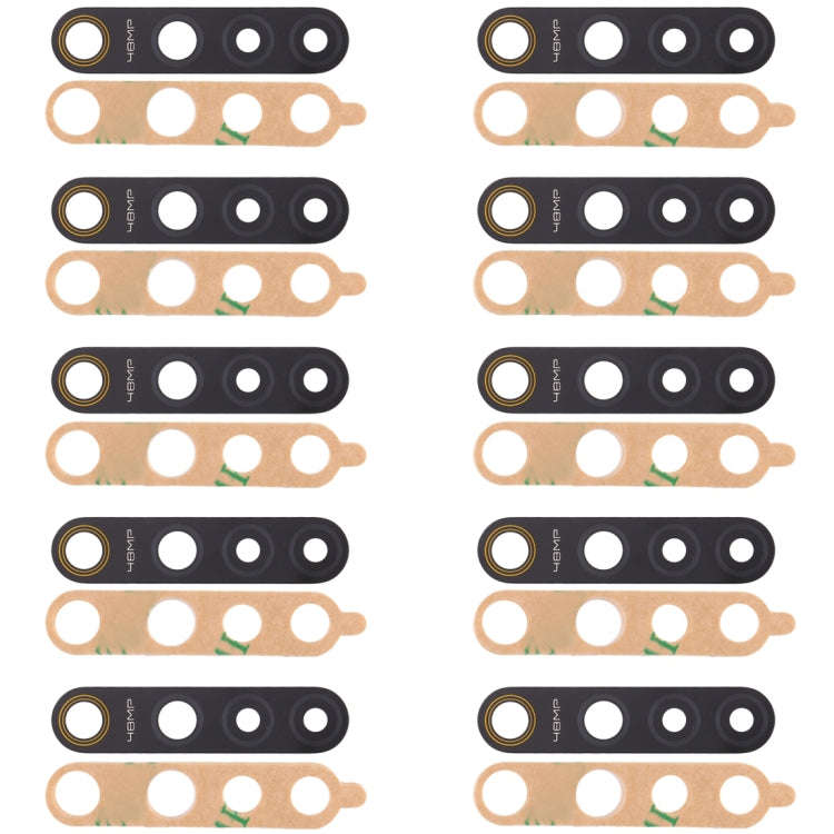 For OPPO Realme 5 Pro / Realme Q 10pcs Back Camera Lens, For OPPO Realme 5 Pro