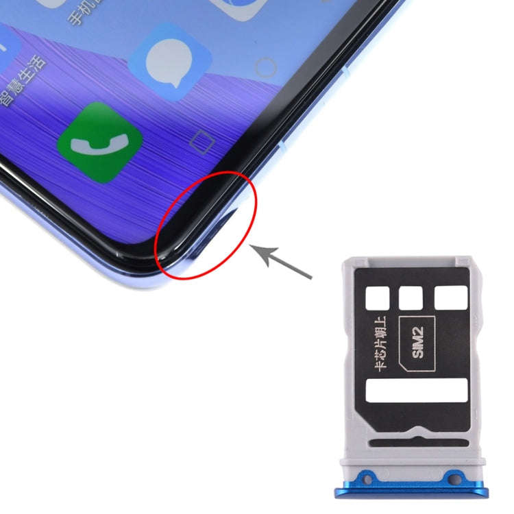 SIM Card Tray + SIM Card Tray for Honor V30 Pro / Honor V30, For Huawei Nova 6, For Honor V30 Pro...
