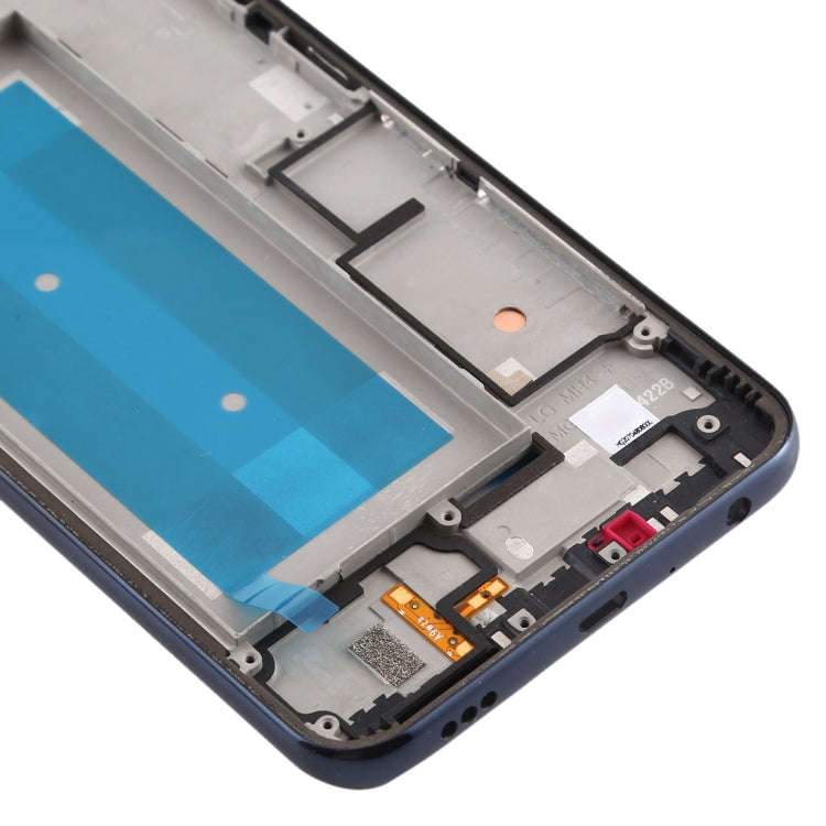 Front Housing LCD Frame Bezel Plate for LG K50 / K12 MAX / LMX520BMW / LMX520EMW(Double SIM Versi...
