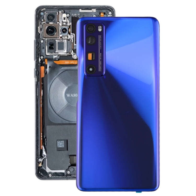 Original Battery Back Cover with Camera Lens Frame for Huawei Nova 7 Pro 5G, For Huawei Nova 7 Pr...