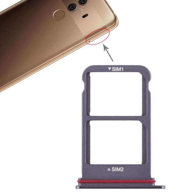 SIM Card Tray + SIM Card Tray for Huawei Mate 10 Pro, For Huawei Mate 10 Pro
