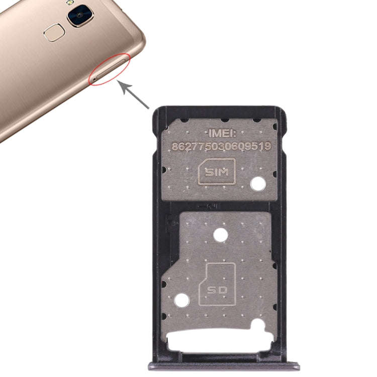 SIM Card Tray + SIM Card Tray / Micro SD Card Tray for Huawei Honor 5c, For Huawei Honor 5c, For ...