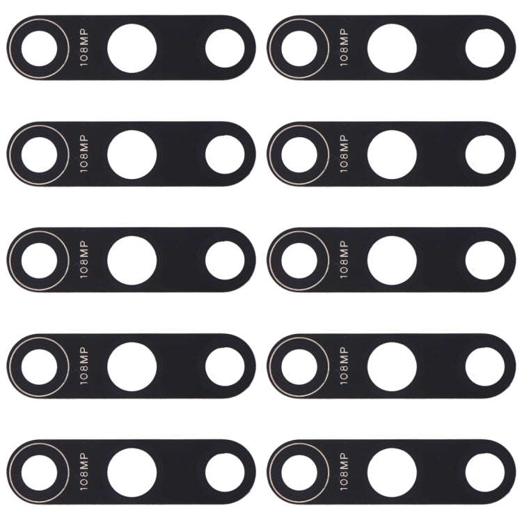 10 PCS Back Camera Lens for Xiaomi Mi 10 5G, For Xiaomi Mi 10 5G