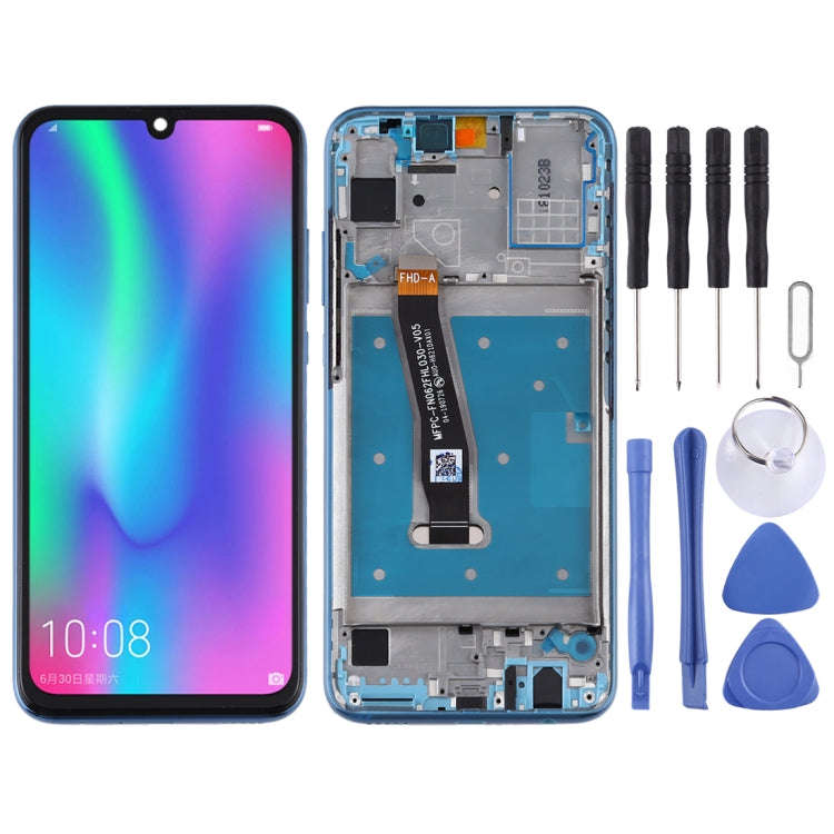 LCD Screen and Digitizer Full Assembly with Frame for Huawei Honor 10 Lite, For Huawei Honor 10 L...