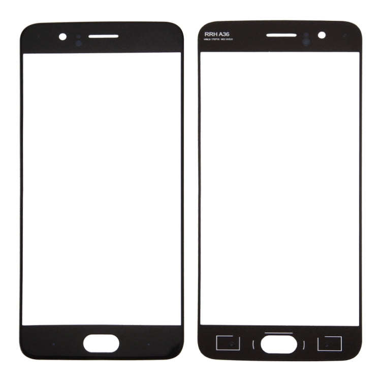 For OnePlus 5 Front Screen Outer Glass Lens, For OnePlus 5 Black