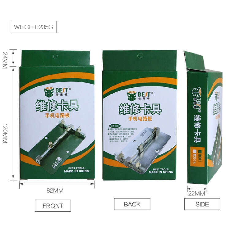 BEST- 001 Stainless Steel Circuit Boards Repair Tool Cell Phone PCB Repair Holder Fixtures, BEST-001