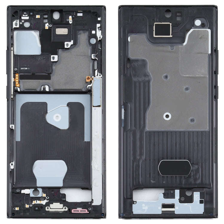 For Samsung Galaxy Note20 Ultra SM-N985F Middle Frame Bezel Plate With Parts , For Samsung Galaxy...