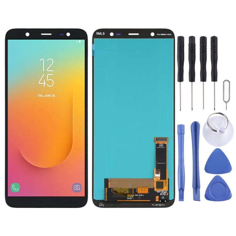 OLED Material LCD Screen and Digitizer Full Assembly for Samsung Galaxy J8 SM-J810, For Samsung G...