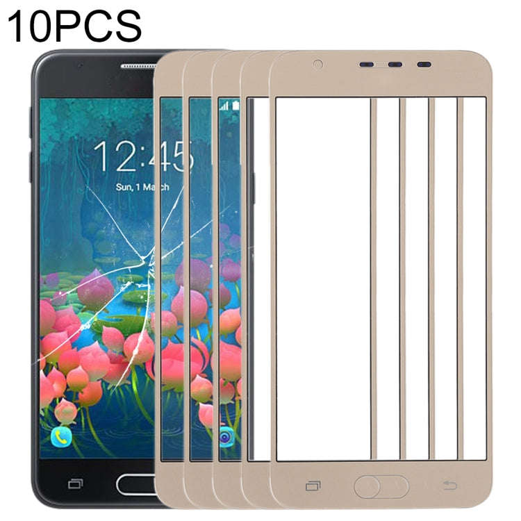 For Samsung Galaxy J5 Prime, On5 (2016), G570F/DS, G570Y 10pcs Front Screen Outer Glass Lens , Fo...