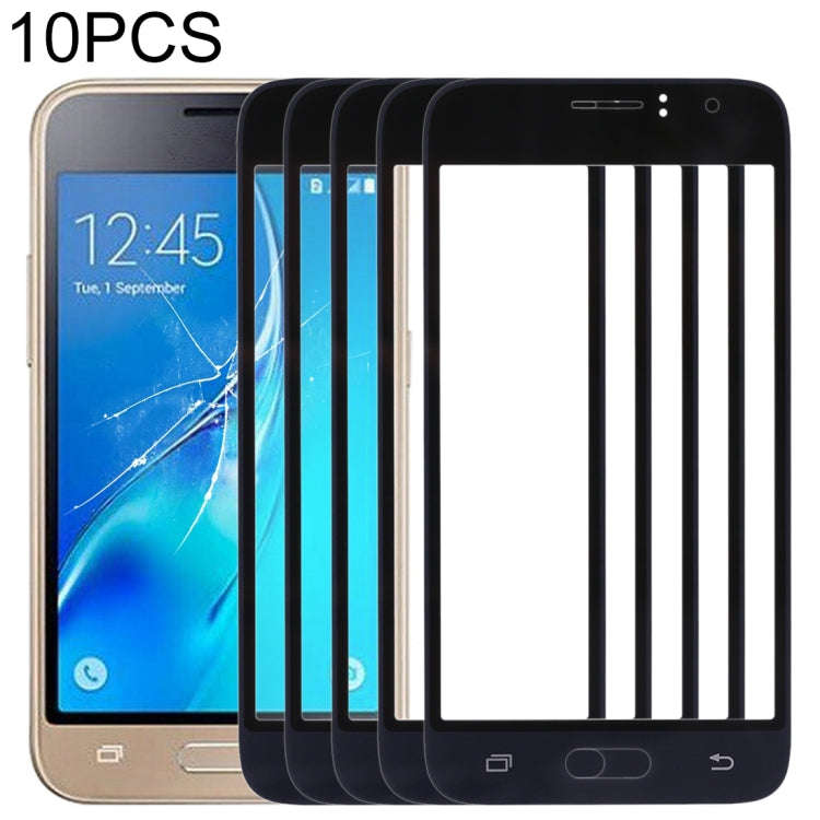 For Samsung Galaxy J1 (2016) / J120 10pcs Front Screen Outer Glass Lens , For Samsung Galaxy J1 (...