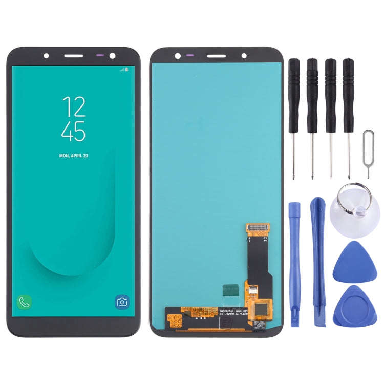 OLED Material LCD Screen and Digitizer Full Assembly for Samsung Galaxy J6 SM-J600, For Samsung G...