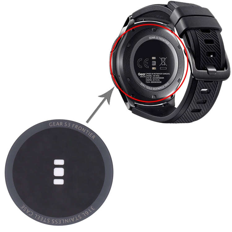 Back Glass Lens For Samsung Gear S3 Frontier SM-R760, SM-R760