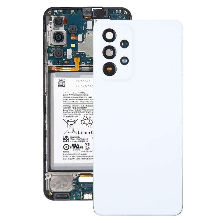 For Samsung Galaxy A33 5G SM-A336B Original Battery Back Cover with Camera Lens Frame, For Samsun...
