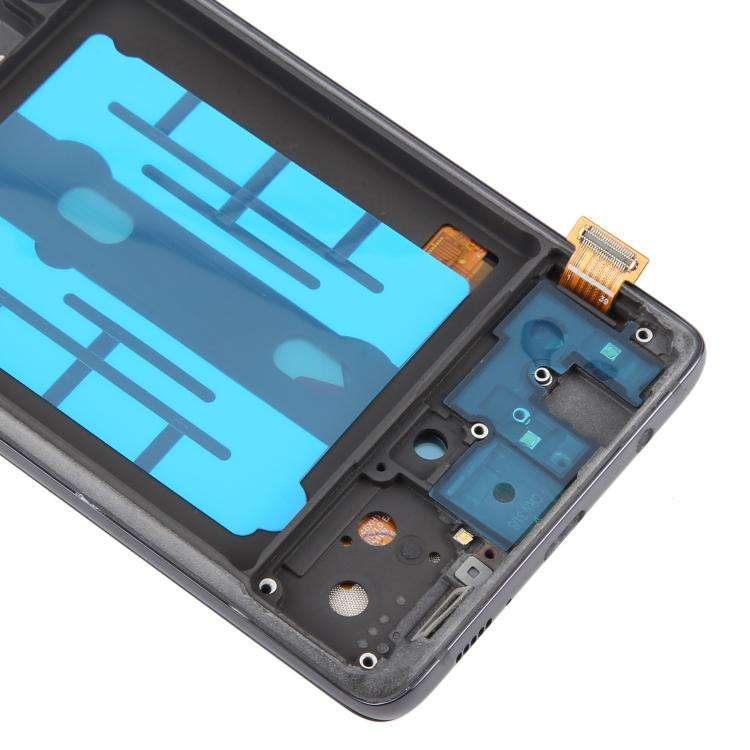 For Samsung Galaxy A51 5G SM-A516 6.43 inch OLED LCD Screen Digitizer Full Assembly with Frame, F...